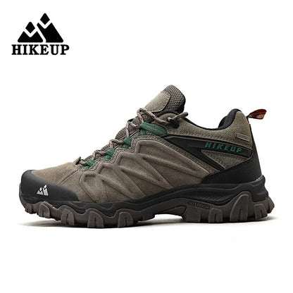 Leather Hiking Shoes - Durable Grip and All-Day Comfort
