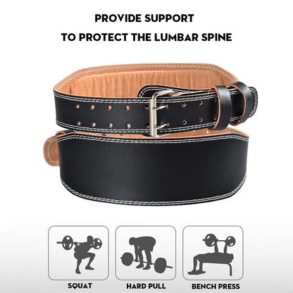 Weightlifting Belt - Firm Core Support For Squats