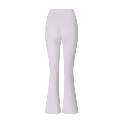 Flared Yoga Pants - High Waist Support and Stretch Comfort