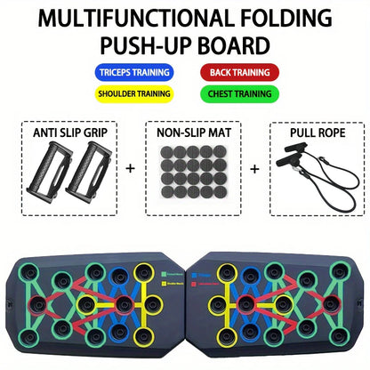Push-Up Board - Foldable Multi-Angle Strength Training