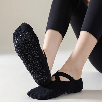 Yoga Grip Socks - Non-Slip Grip for Studio Workouts
