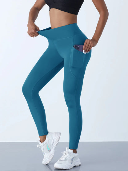 High-Waist Leggings - Tummy Support and Squat Comfort