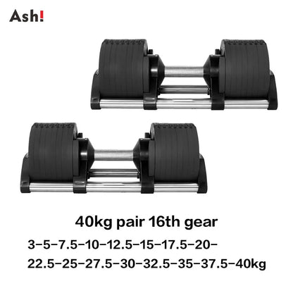Adjustable Dumbbells Set - Space-saving Home Strength