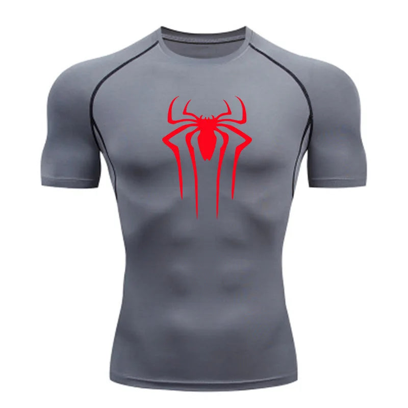 Men's Compression Fitness Shirt - Quick Dry Athletic Performance T-Shirt