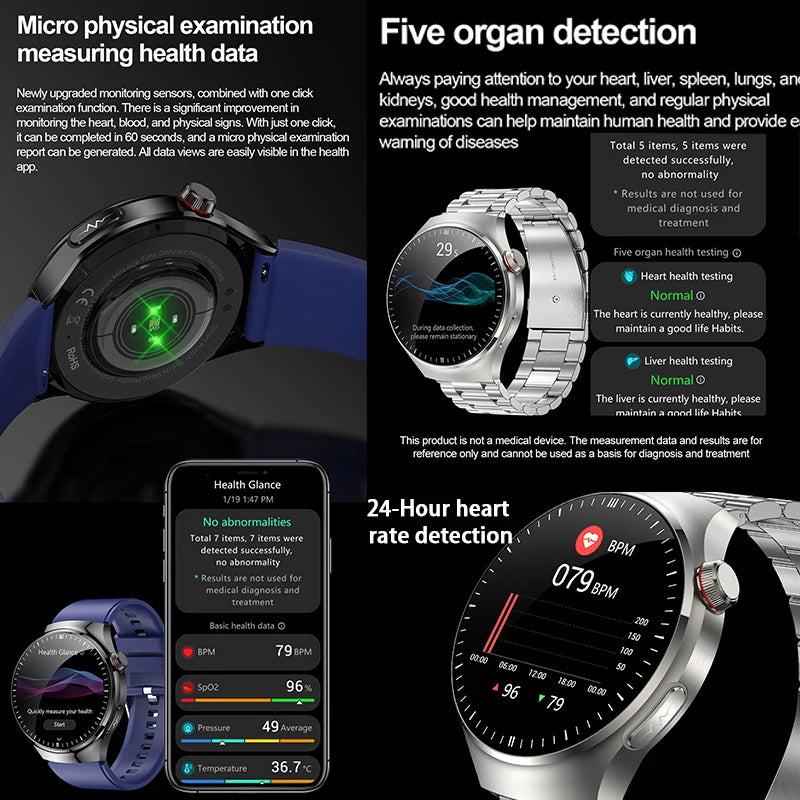 Smart Watch - Bluetooth Calling and Health Tracking