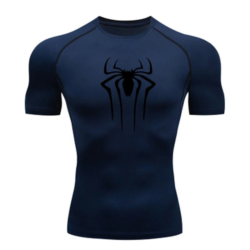 Men's Compression Fitness Shirt - Quick Dry Athletic Performance T-Shirt