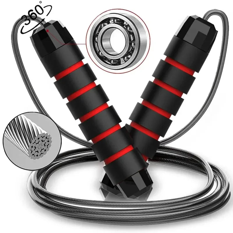 Adjustable Speed Jump Rope - Smooth, Tangle-free Cardio