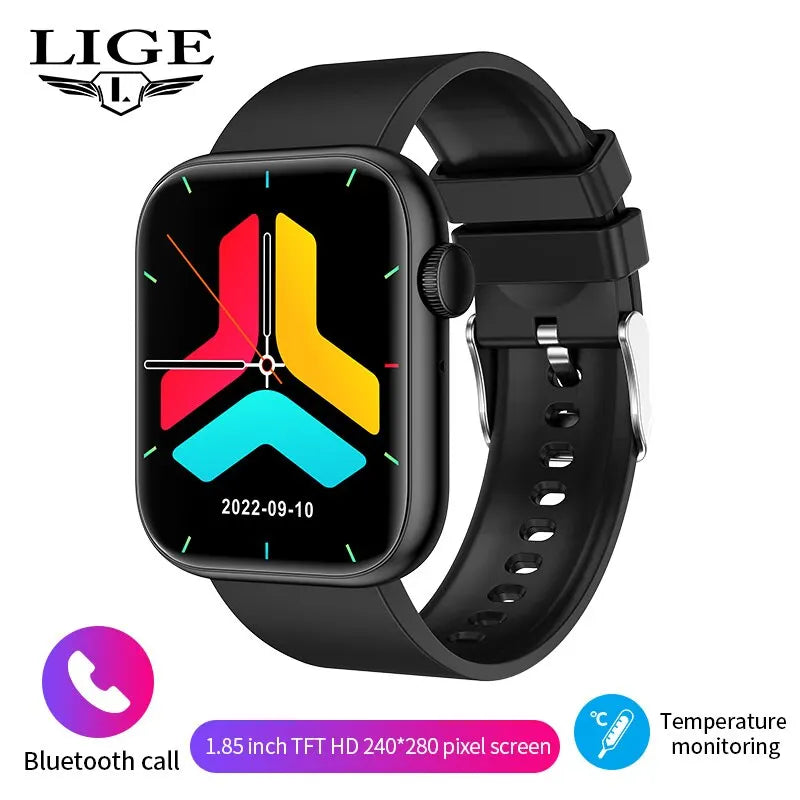 LIGE Women's Smart Watch - Bluetooth Calling and Fitness Tracker