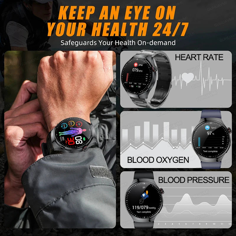Smart Watch - Bluetooth Calling and Health Tracking