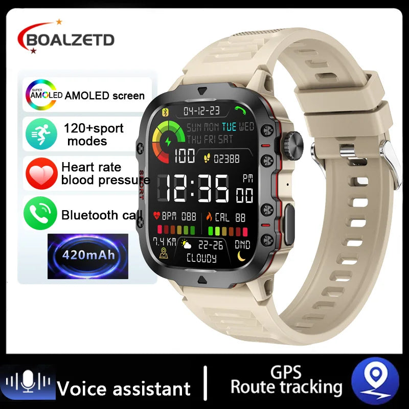 Smart Watch - Bluetooth Calling and Health Tracking